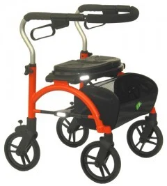 Could you specify the wheel type on the Evolution Xpresso Walker?