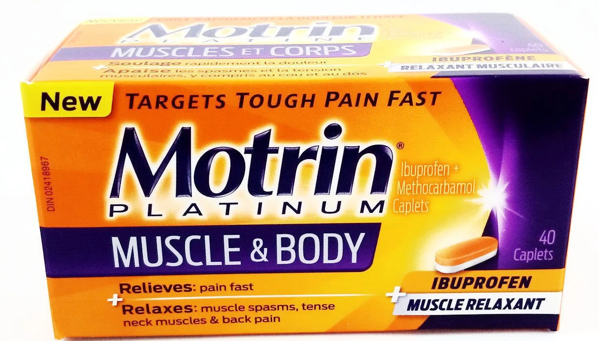 Motrin Platinum Muscle Body Questions & Answers