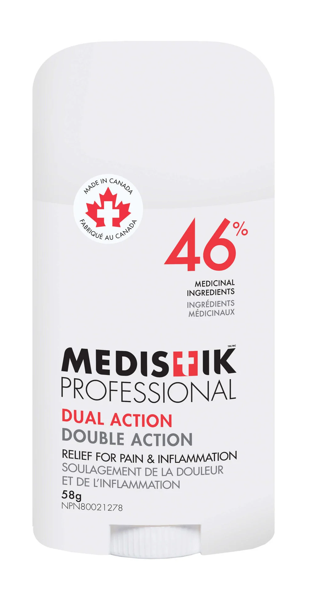 Does Medistik Pro Dual Stick 46 help with arthritis relief?