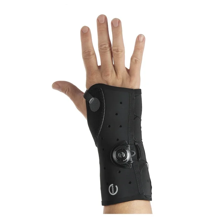 Could you provide the circumference for the X-Large Exos Wrist Brace?