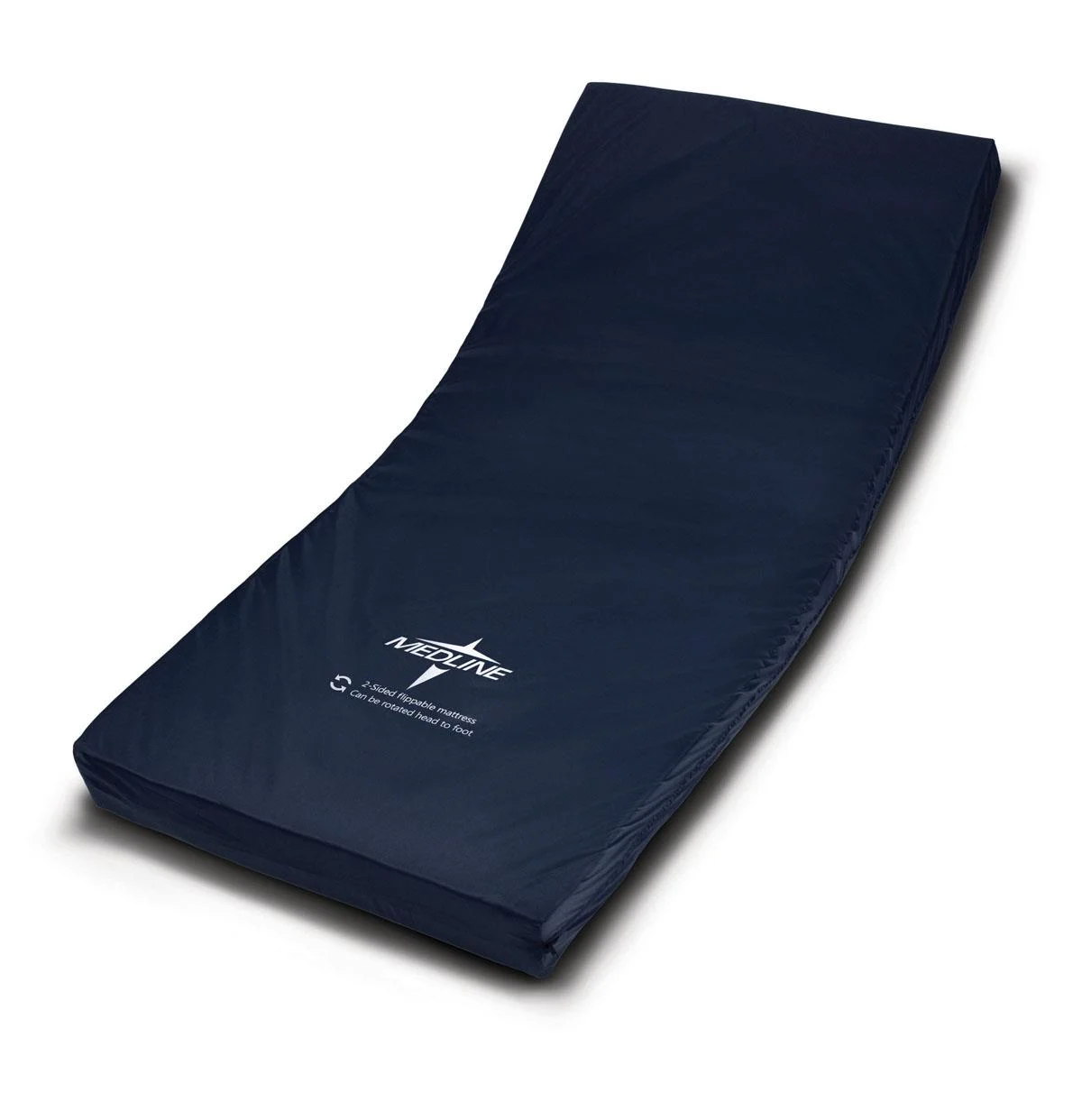 Can you specify the foam type in the Medline Therapeutic Mattress?