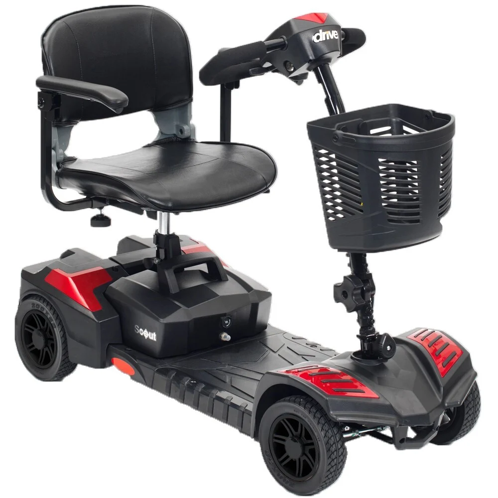 Is it permissible to operate a Drive Scout LT scooter if not disabled?