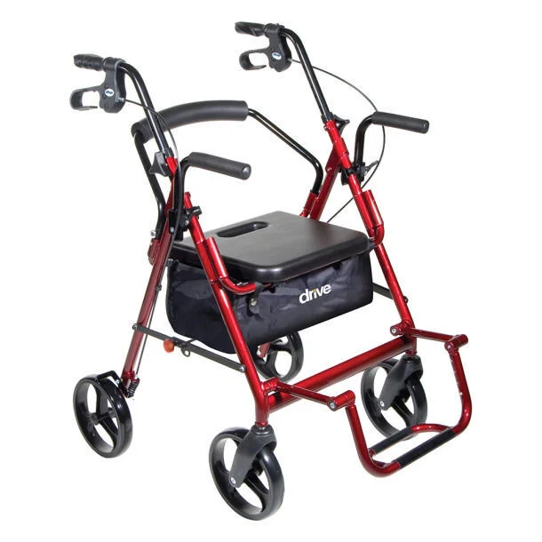 Could you provide the backrest height for the Drive Duet Rollator?