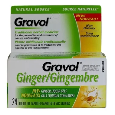 Do Gravol Ginger Liquid Gel Capsules induce drowsiness?