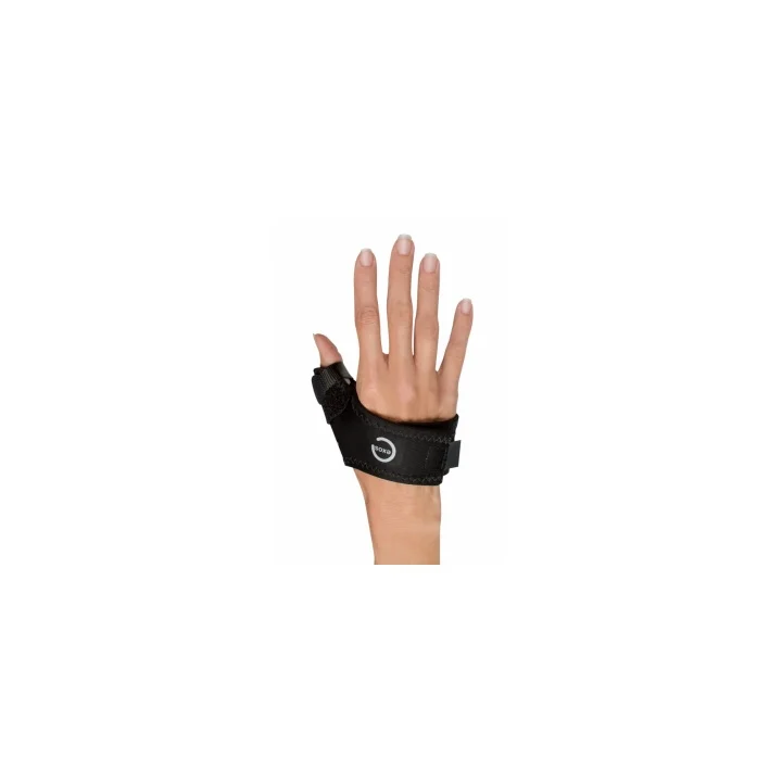 Does the Djo Exos Short Thumb Spica II brace contain latex?