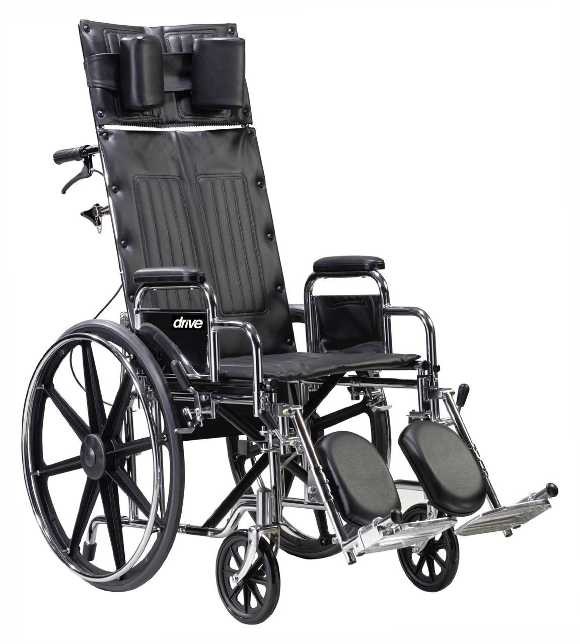 Delux Sentra FullReclining Wheelchair by Drive Questions & Answers