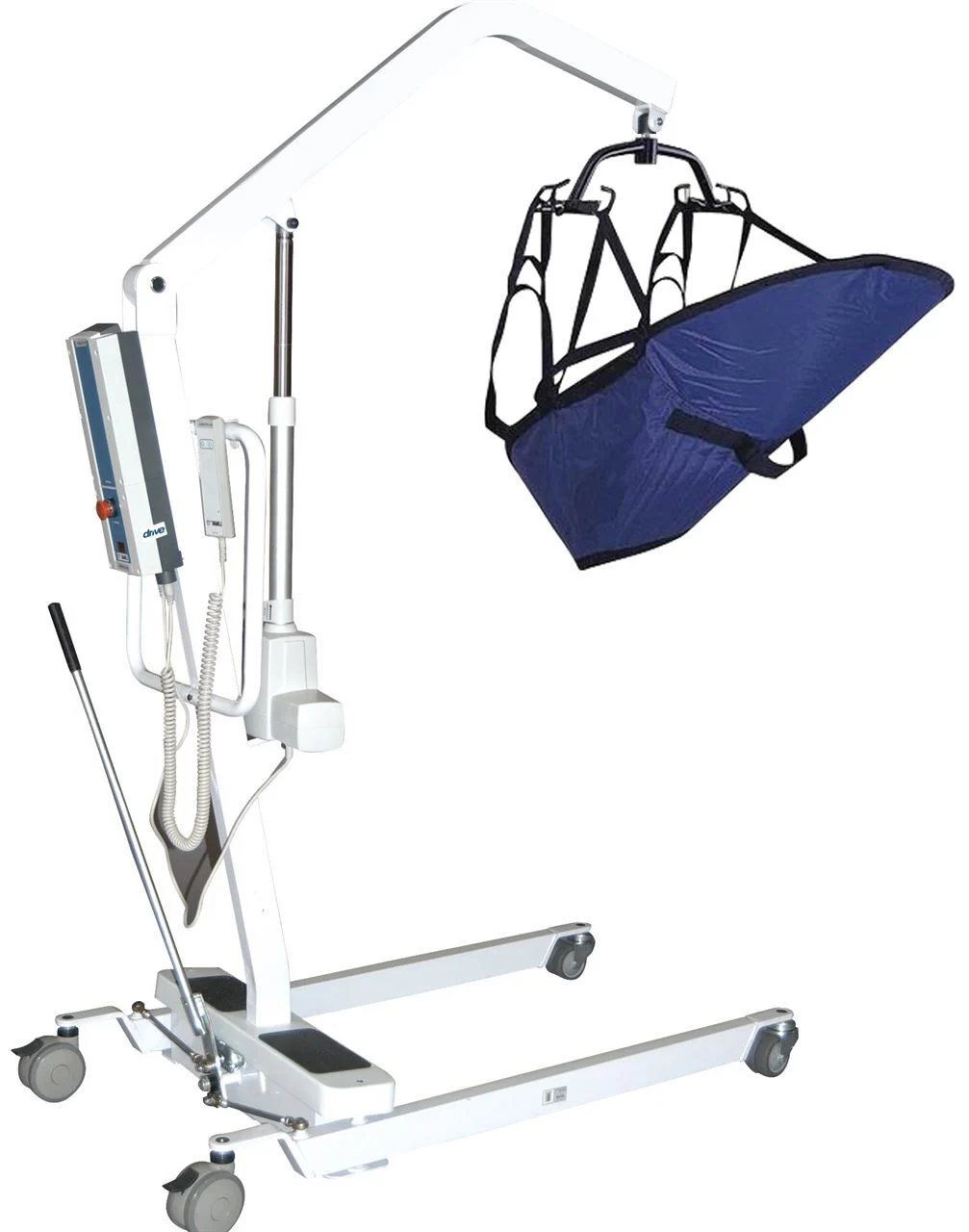 Electric Patient Lift with Removable, Rechargeable Battery 1cs Questions & Answers