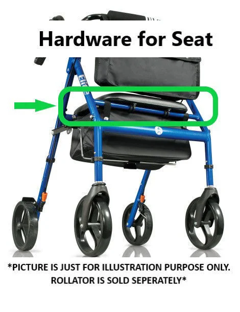 How is the installation process for the seat hardware?