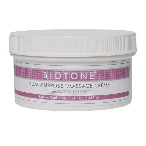 Is Biotone Massage Creme suitable for various body areas?