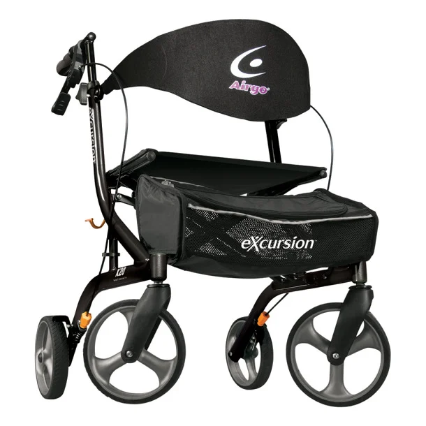 Backrest for Airgo Excursion X20 Rollator Lightweight, Side Folding Walker Questions & Answers